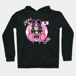 Kel Demi-Girl Pride Peace Sign Hoodie